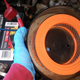 New air filter installed.